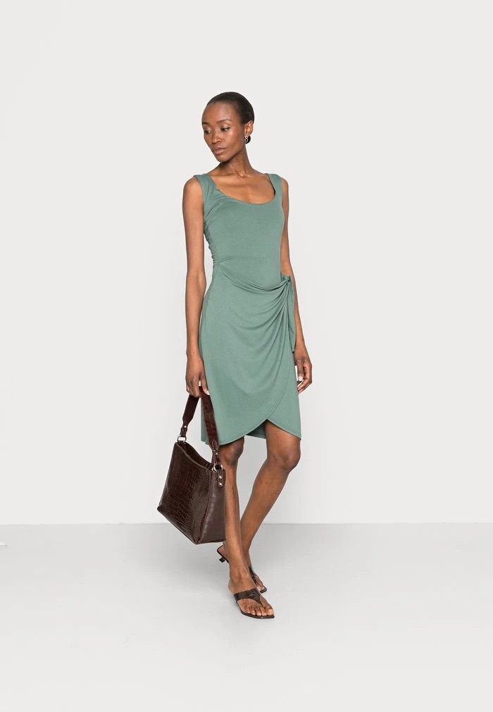 Peignoir ANNA FIELD Anna Field Jersey Dress Vert Femme | PQI-7156317